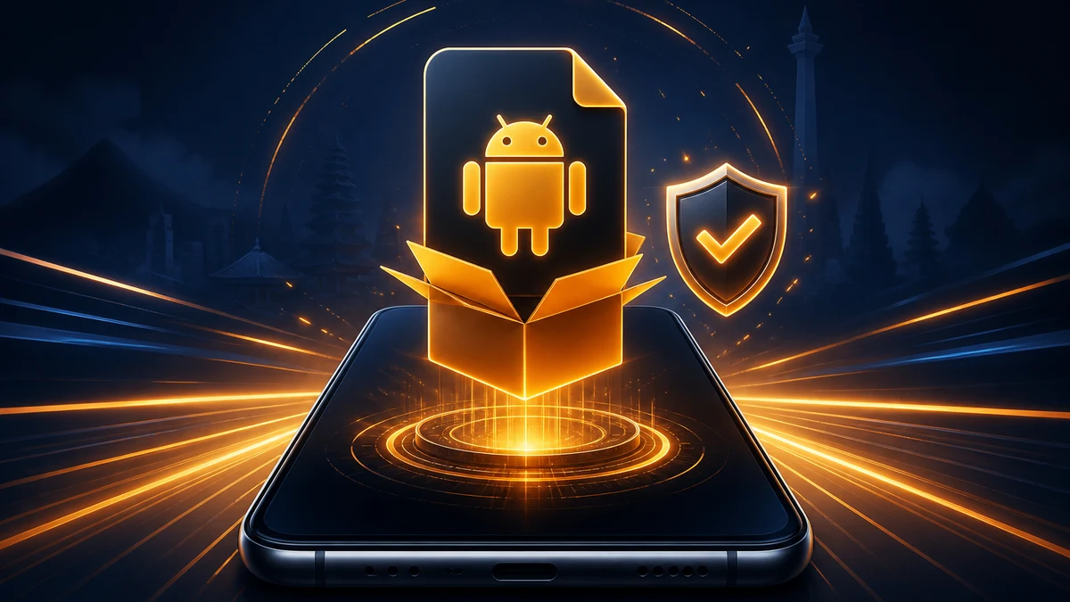 Akses cepat APK di Android